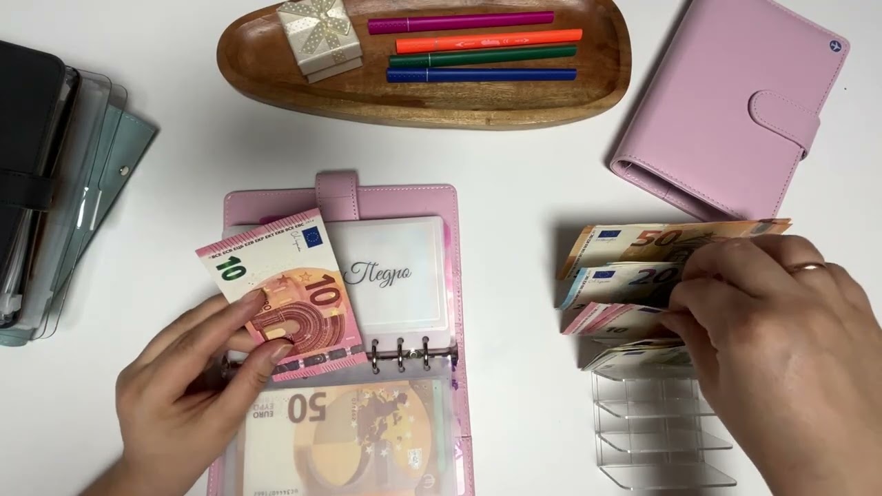 Первая зарплата за март ✉️| Кладу в конверты 1040 EUR 💸