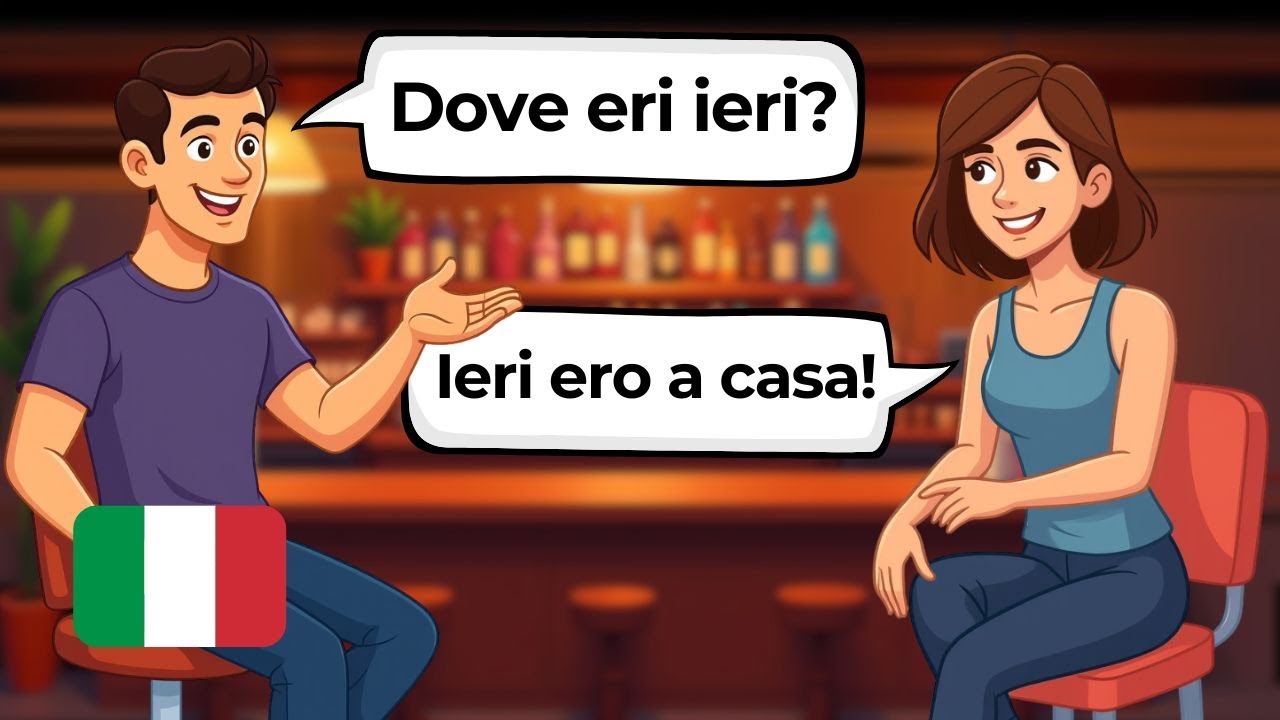 Master The Past with Everyday Dialogues in Italian! - For Beginners