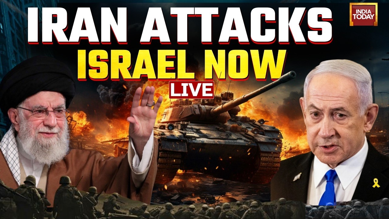 Iran-Israel War News LIVE:  Israel Under Rocket Attack After Joint US-Iran Strikes | Iran News LIVE