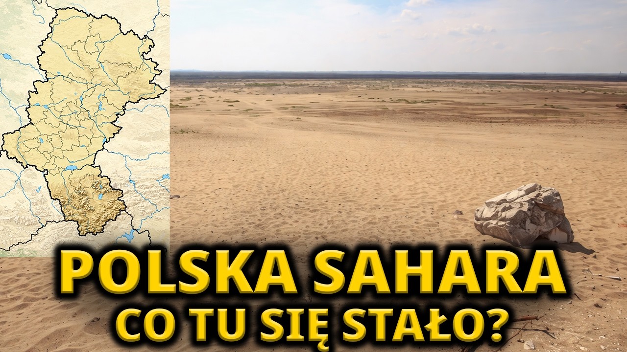 Skąd wzięło się miliardy ton piasku? Absurd Pustyni Błędowskiej.