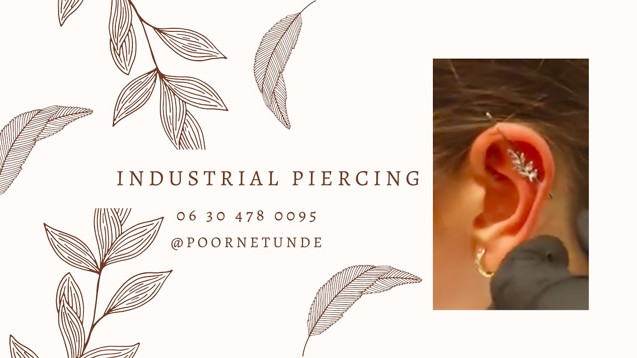 Industrial piercing szúrása