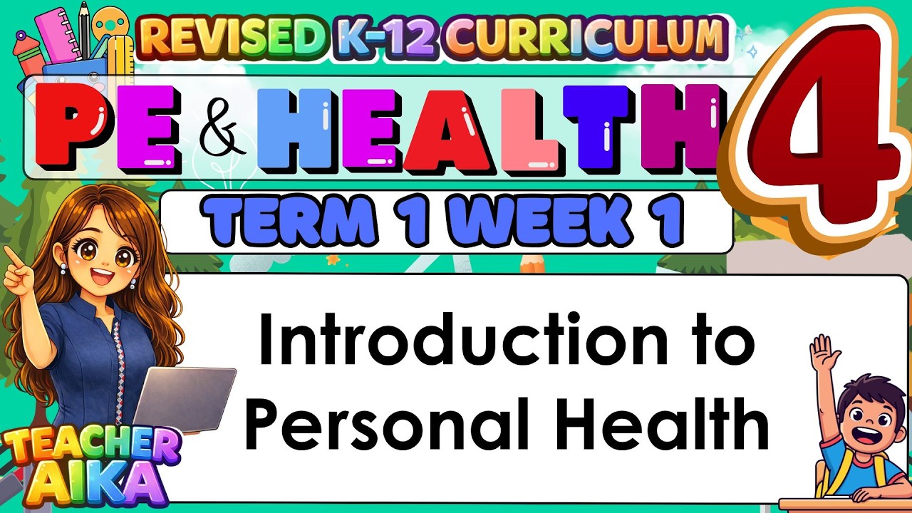 PE AND HEALTH 4 Quarter 1 Lesson 1 Introduction to Personal Health #matatag