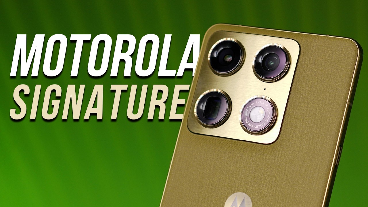 ORA È UN VERO TOP! Ma BASTERÀ? Recensione Motorola Signature