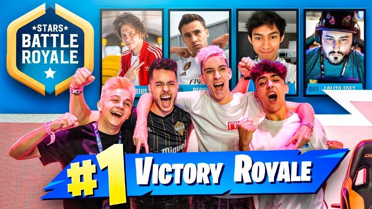 GANAMOS EL MAYOR TORNEO DE YOUTUBERS DE FORTNITE #StarsBattleRoyale - TheGrefg