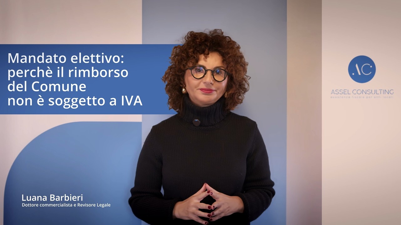 Mandato elettivo: perchè il rimborso del Comune non è soggetto a IVA