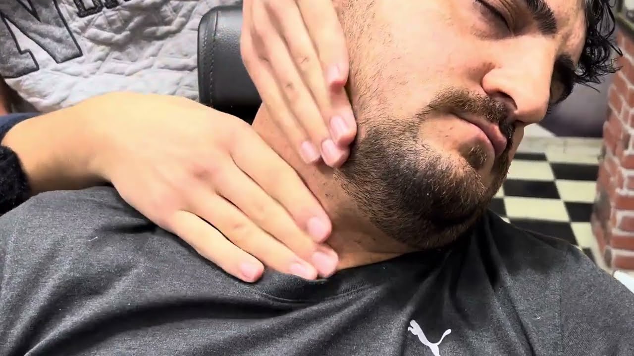 SLEEP MASSAGE | ASMR TREATMENT FOR A TIRED BODY | REAL TURKİSH BARBER SHOP