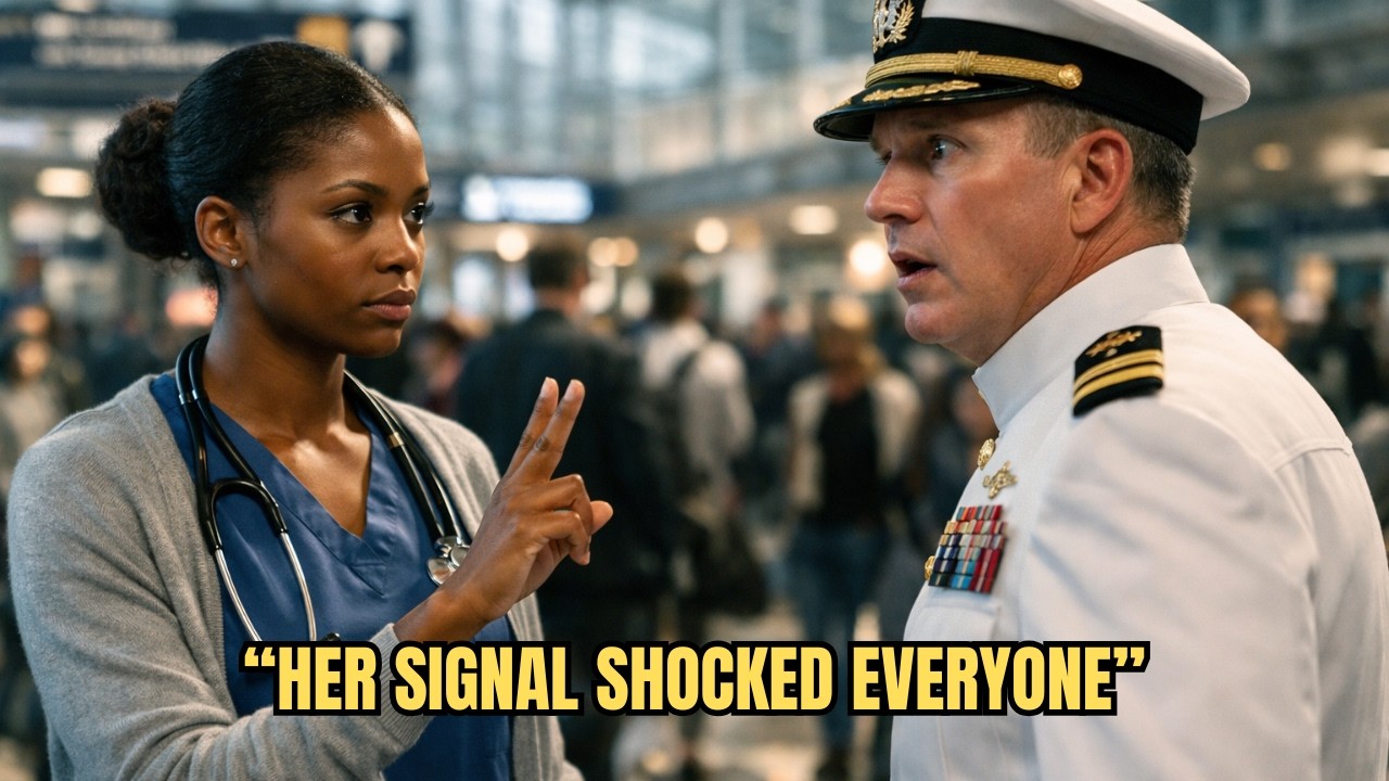 Rookie Nurse Warns a SEAL Commander at the Airport — The CEO’s Reaction Left Everyone Speechless
