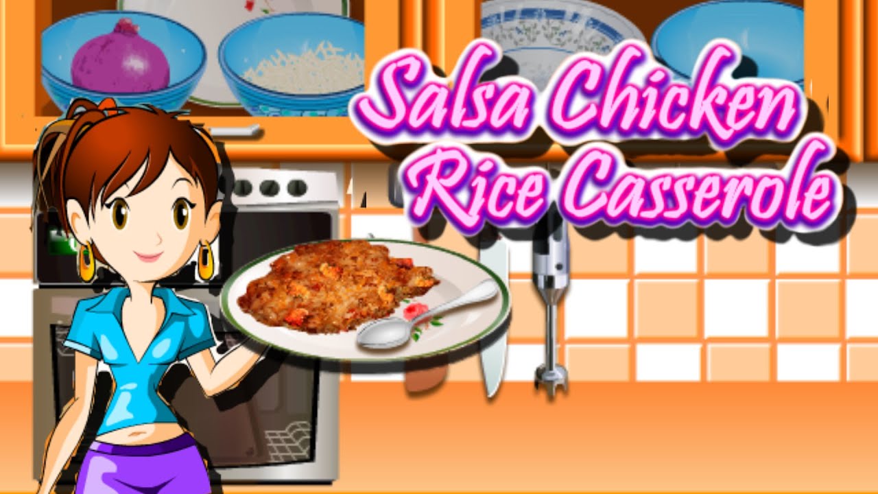 Sara's Cooking Class: Salsa Chicken Rice Casserole