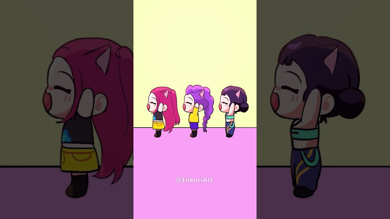 RAPAPAPAPA 💖Kpop Demon Hunters - The cute girls of HUNTR/X