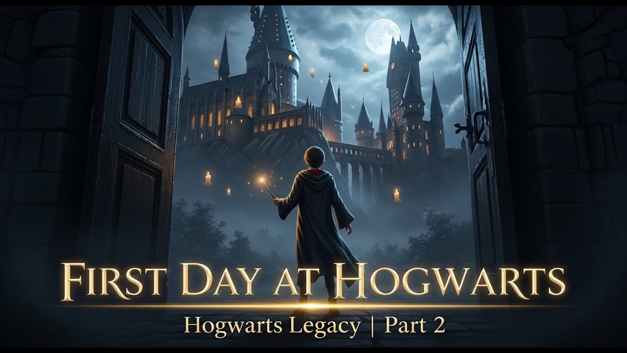 First Day at Hogwarts 🪄 | Hogwarts Legacy Part 2 Gameplay