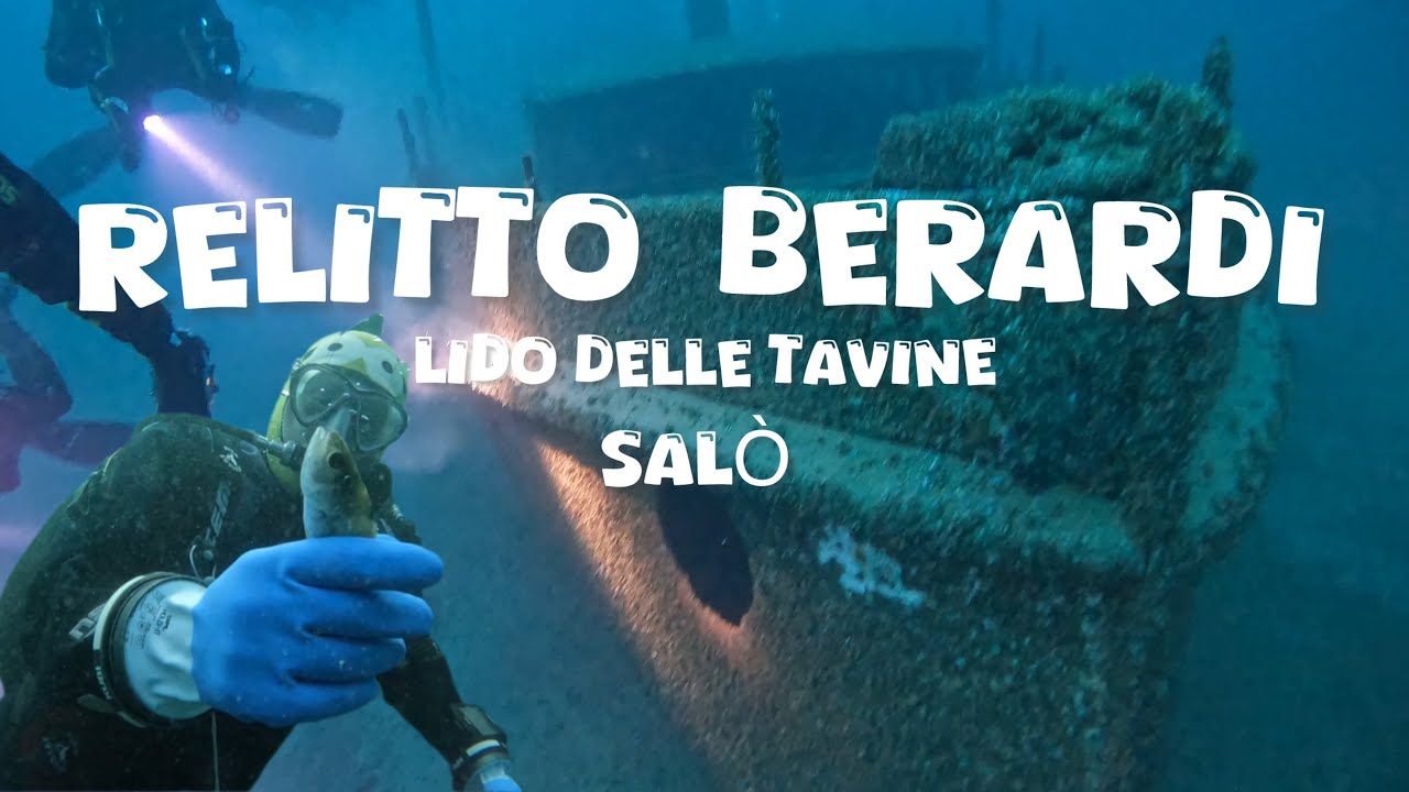 Relitto Berardi (32m) - Saló - Lido delle Tavine