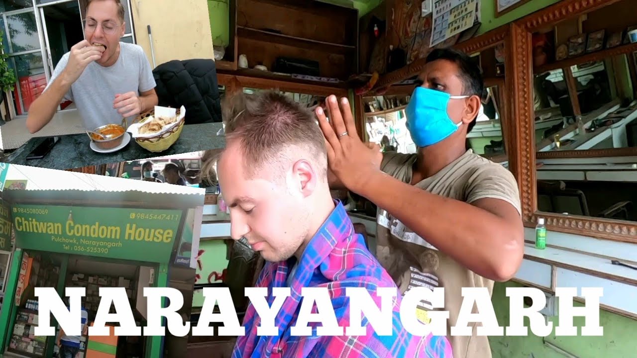 First day in Narayangarh! Delicious food and a 100 Rs haircut 🇳🇵