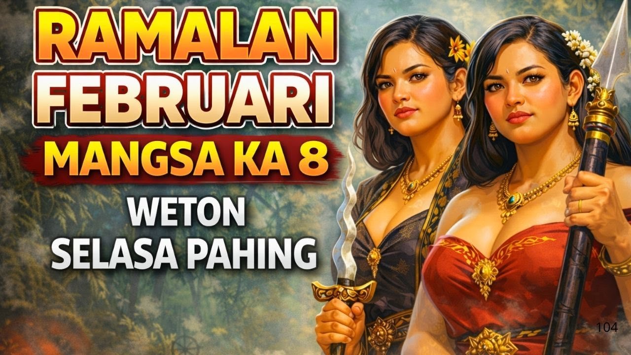 WASPADA BESAR ‼️ FEBRUARI Mangsa 8 Jadi BULAN PALING BERAT untuk WETON SELASA PAHING ‼️