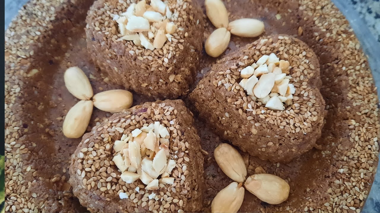 تحضيرات رمضان 🌜سلو او السفوف بالطريقة الفاسية مفيهش حتا قطرة ديال الزيت صحي ولذذذذيذ