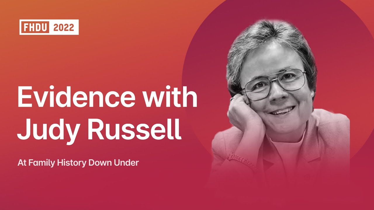 Discover the evidence with Judy Russell