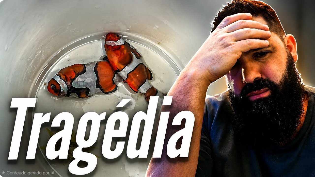 GRANDE TRAGÉDIA NO MEU AQUÁRIO 🪸🐟🐡