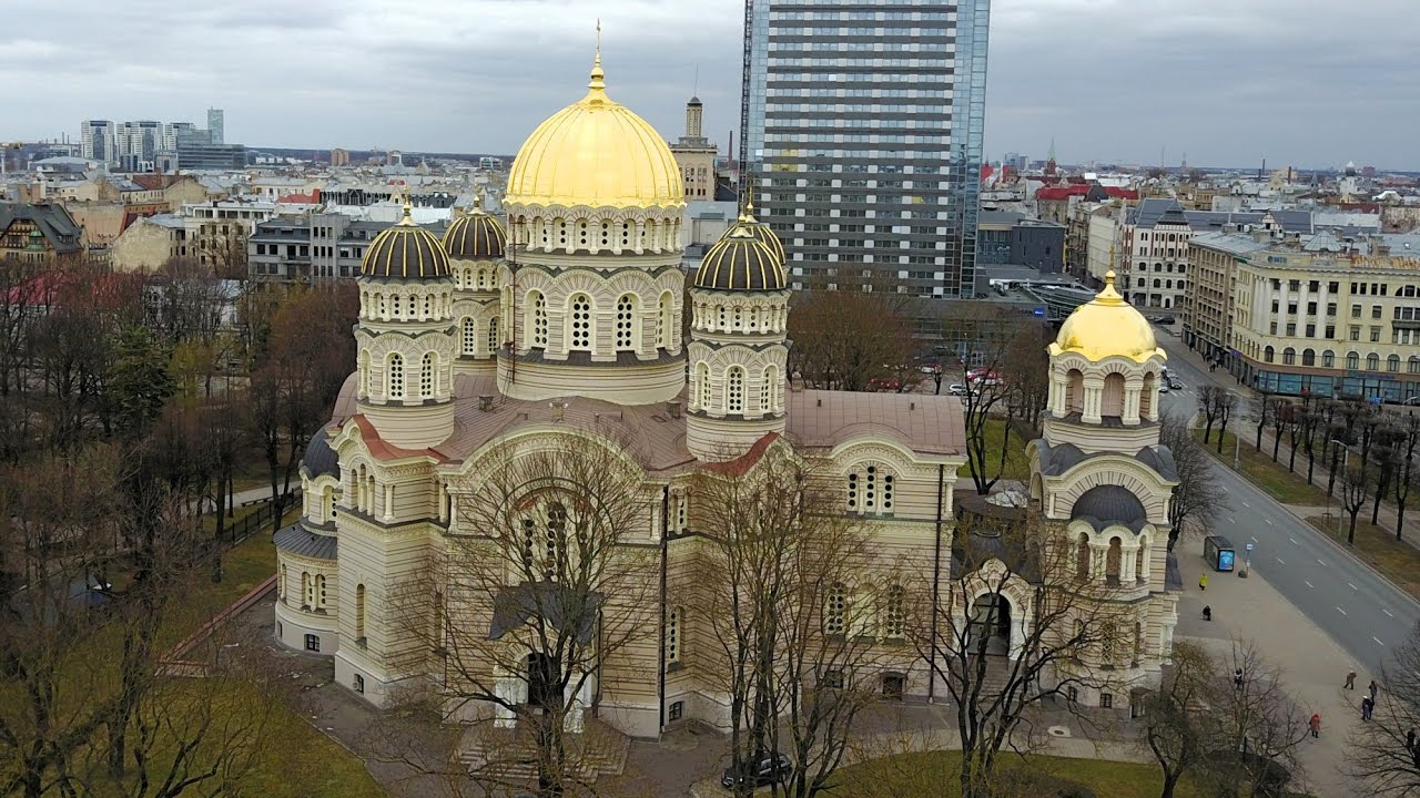 Riga, Latvia (Drone DJI Mavic Pro 4K)