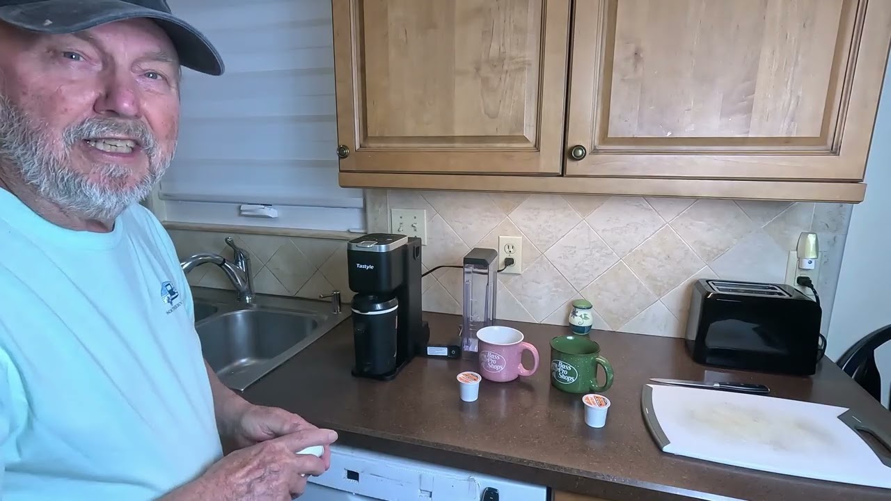 Tastyle Single Serve Coffee Maker Demo to save K-Cup cost
