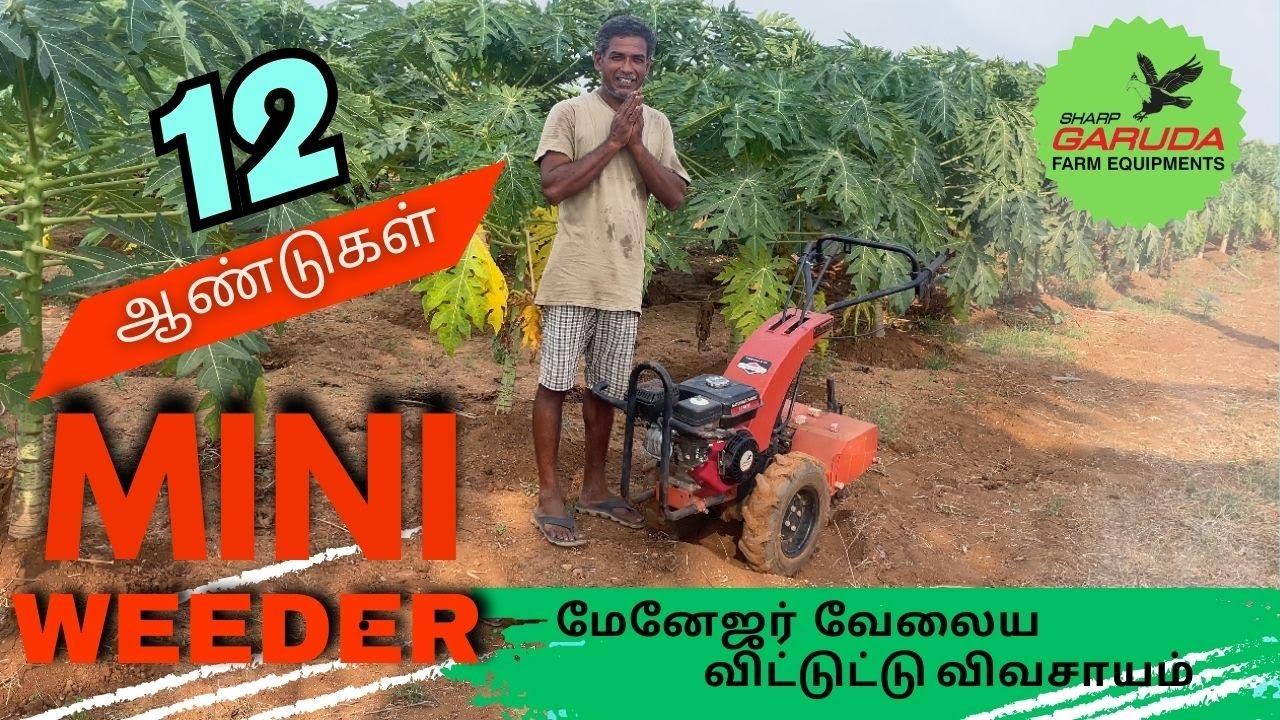 Sharp Garuda - 12 வருட MINI WEEDER வாடிக்கையாளரின் ஆய்வு