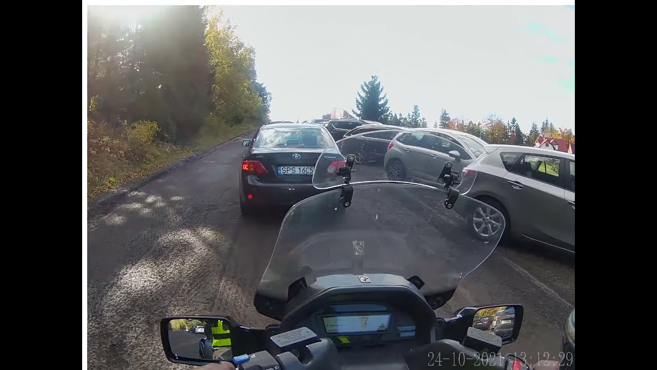Burgman 650-Beskidy motocyklem : Żywiec - Kubalonka
