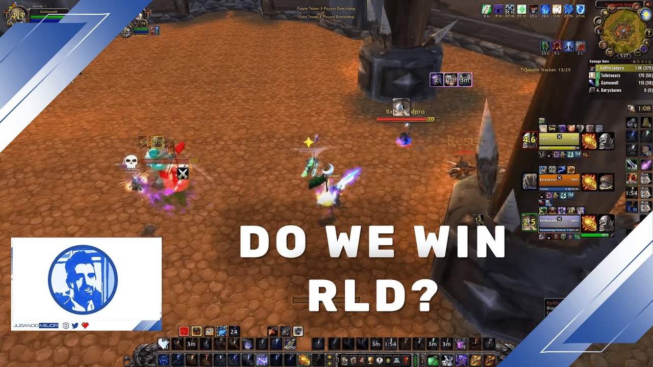 [ENG] The RMP vs RLD Match up | Mage Rogue WoW TBC Arena Season 4