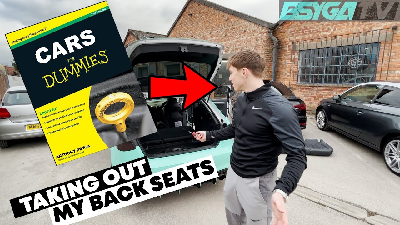 REMOVING MY BACK SEATS!