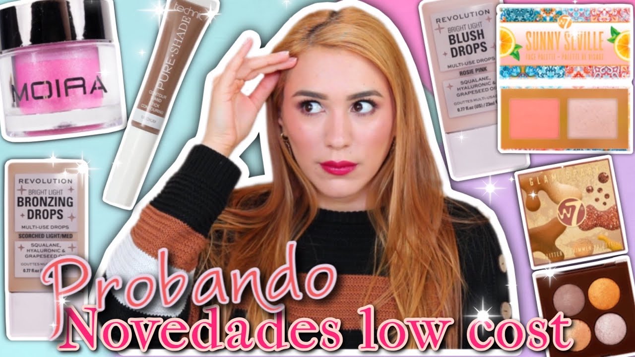 💥NOVEDADES LOW COST! Probando joyitas de W7, Technic, Revolution y Moira! #novedadeslowcost