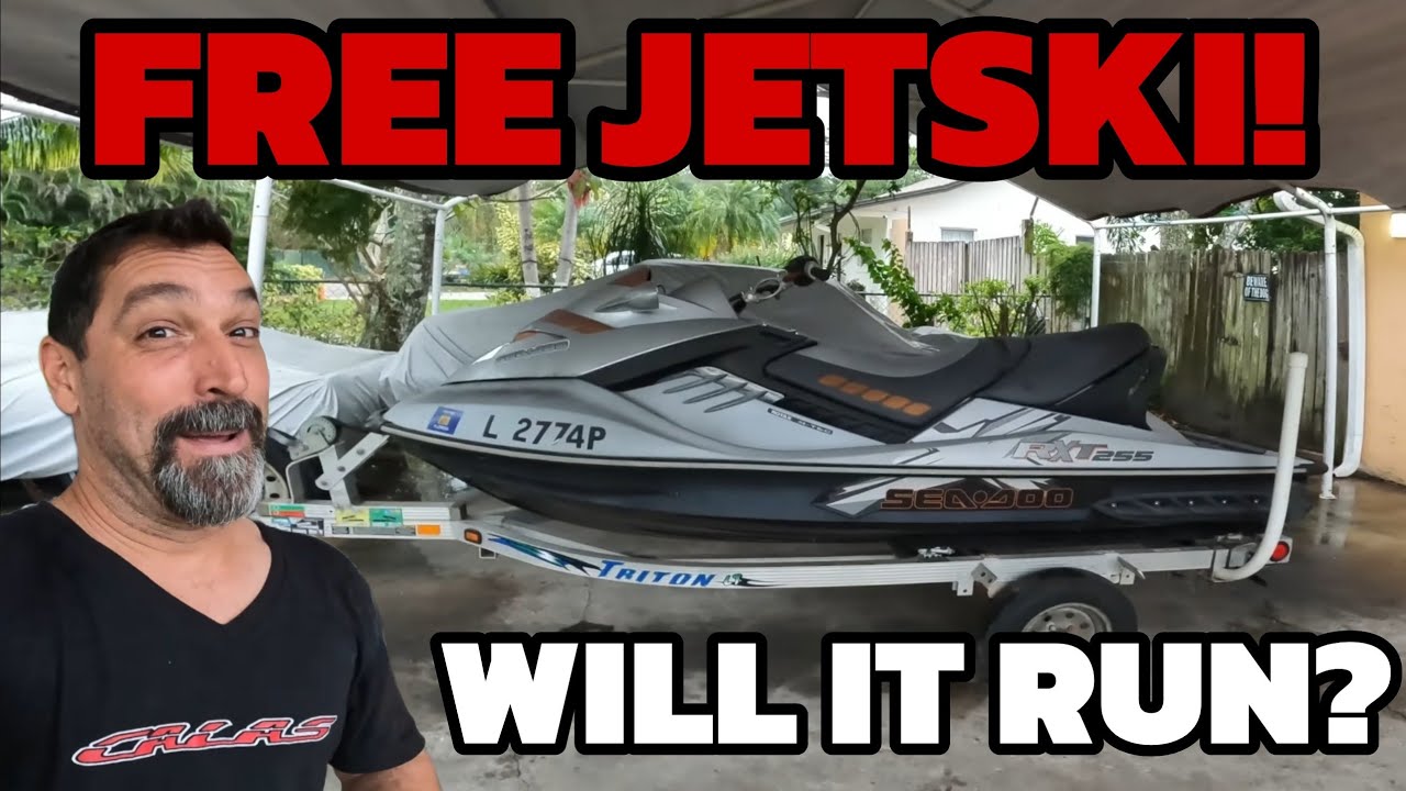 FREE 2008 Sea Doo RXT 255 is it Junk or will it Run? +  Engine Tear Down + Rotax Engine Tech Tips