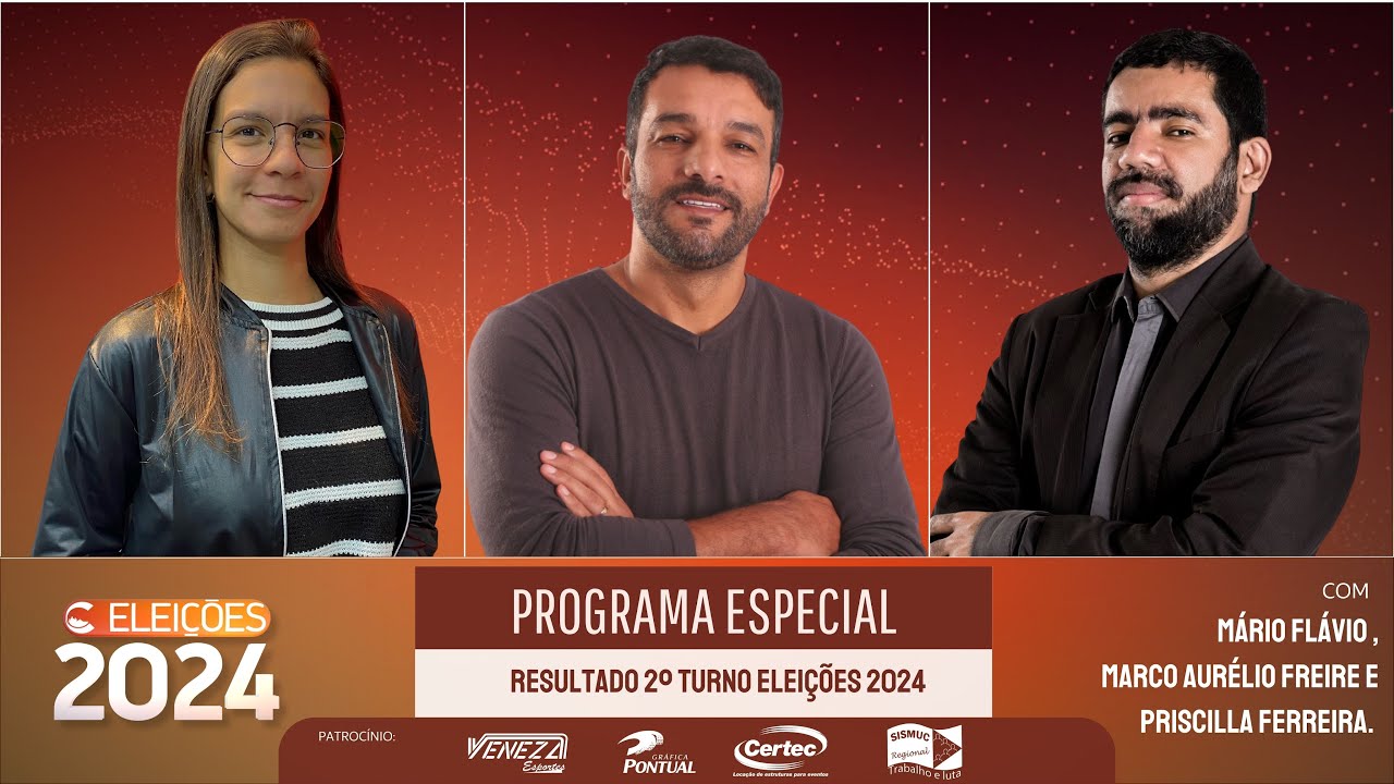 Rádio Cidade - Programa Especial Resultado 2º Turno Eleições 2024 - 27/10/2024