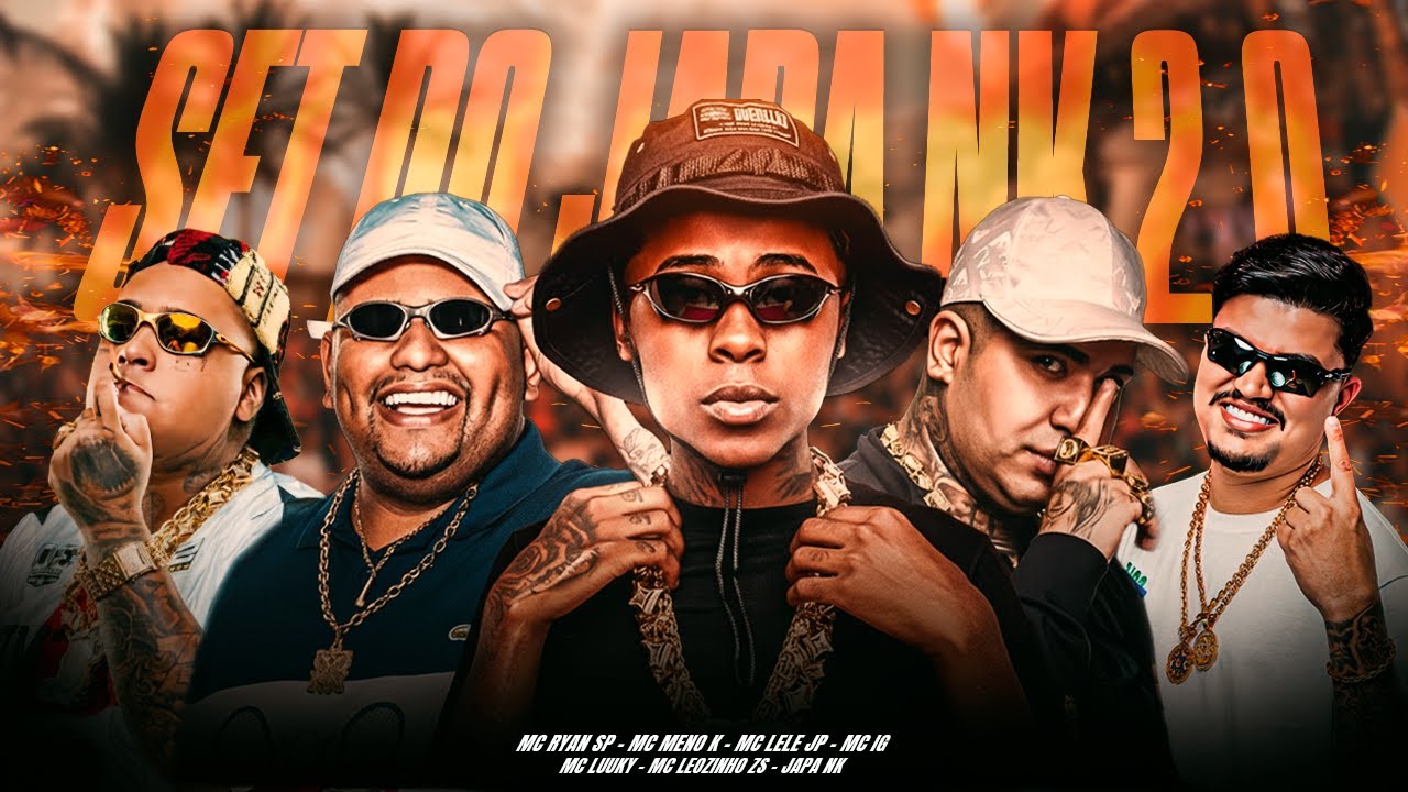 SET BAILE DO JAPA NK 2.0 - MC Meno K, MC Ryan SP, MC Jacaré, MC Luuky, MC Leozinho ZS e Japa NK
