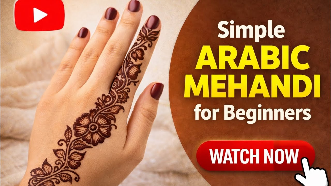 सरल और आसान मेहंदी डिज़ाइन tutorials easy to make basic design #ytshort #youtuberchannel#explore 