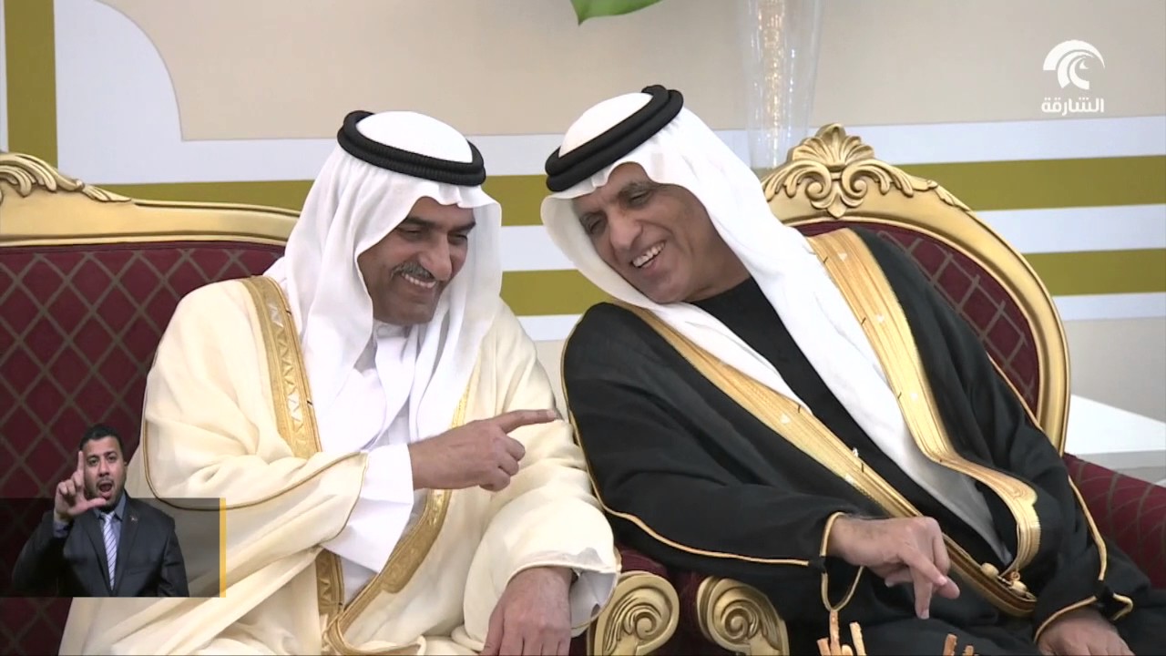 سلطان القاسمي و النعيمي و الشرقي و المعلا و سعود بن صقر يشهدون أفراح القواسم في الشارقة .