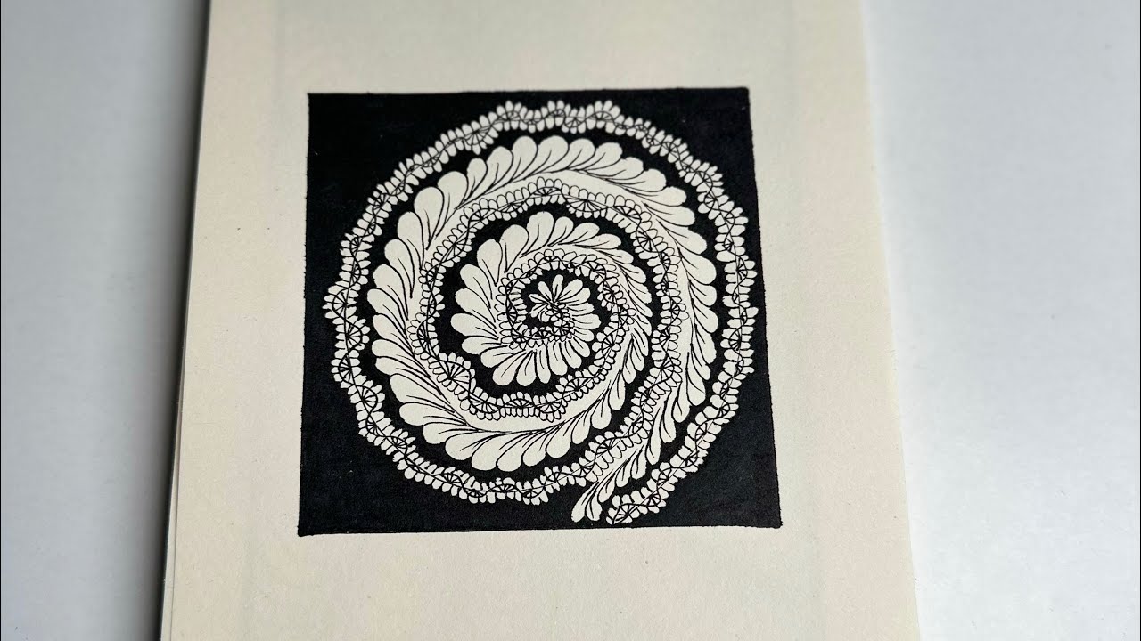 Watching a Spiral Slowly Appear