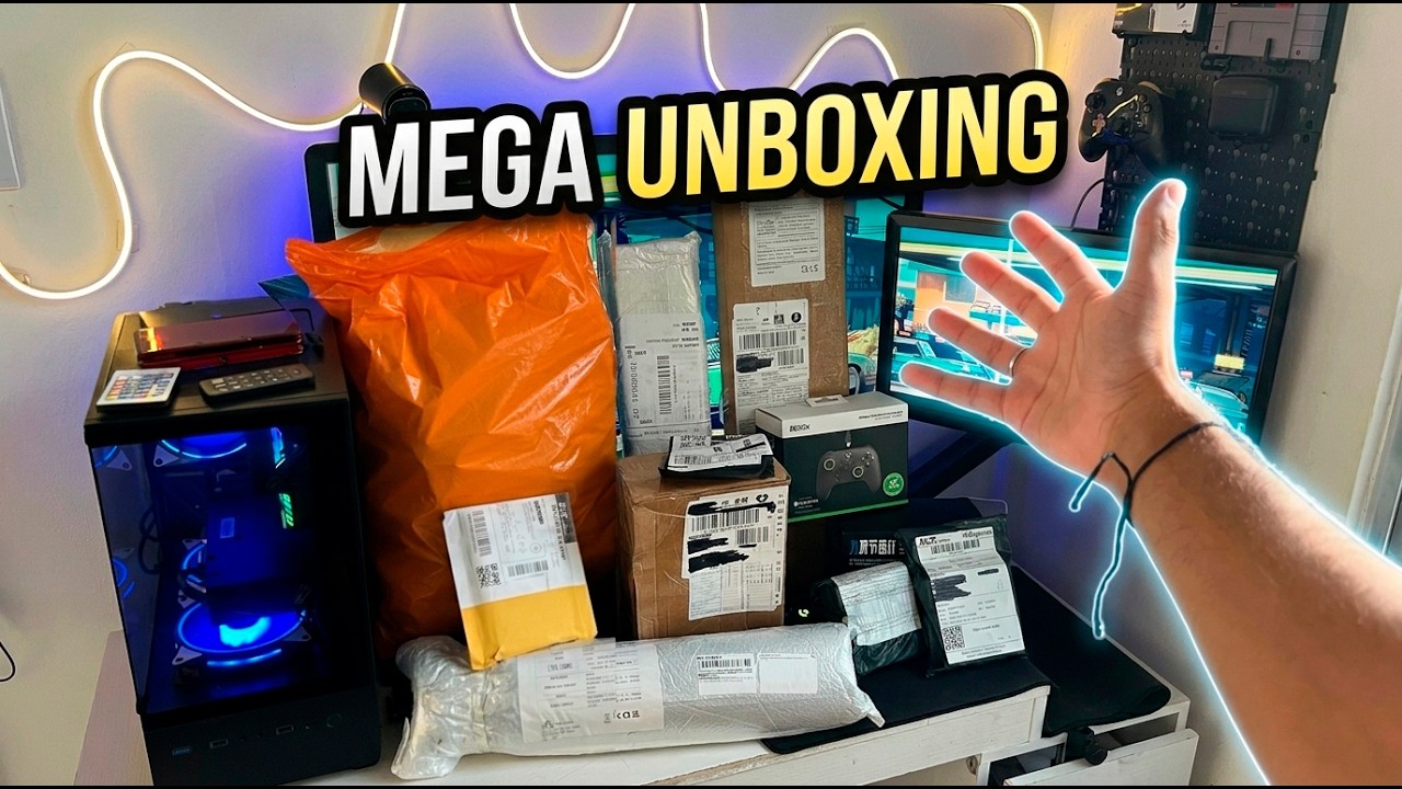 MEGA UNBOXING: comprei tudo isso no AliExpress… foi um erro?