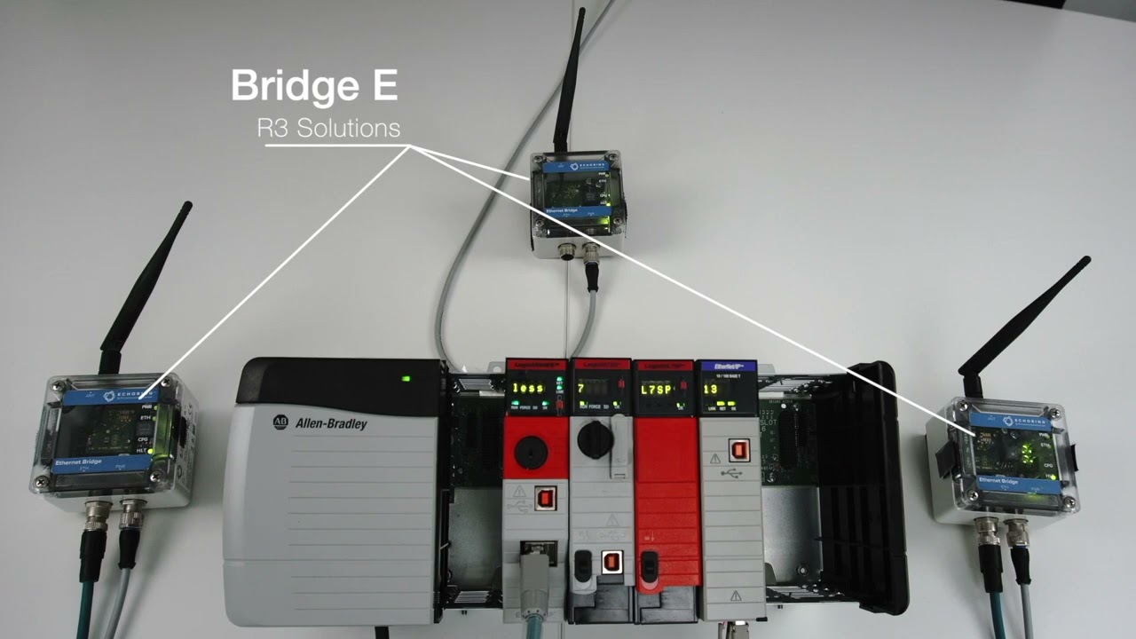 Demo: CIP Safety over EchoRing&trade; &ndash; Wireless Integration with Rockwell Automation PLCs
