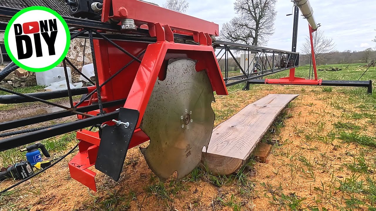 Sawmill Mods - Gearing & Test Sawmilling - My Homemade Swingblade
