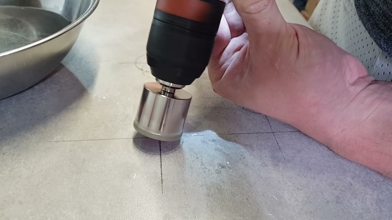 Otwornica PROFI otwory pod podejścia wody