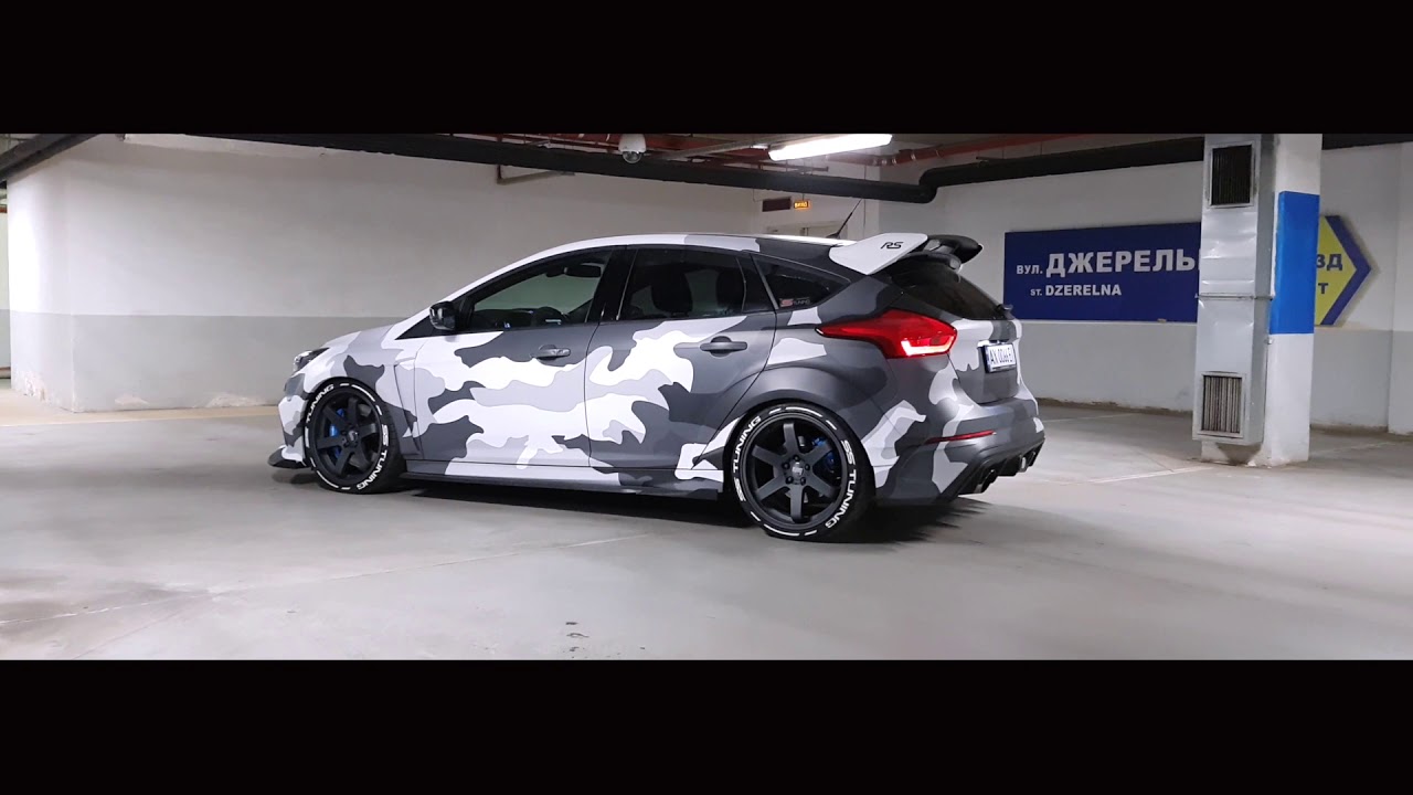 Ford Focus RS mk3 camouflage by SS-tuning
