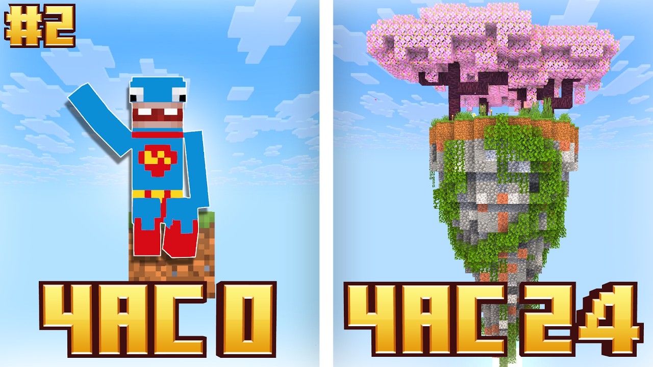 КАК Я ПРОЖИЛ 24 ЧАСА на карте ОДИН БЛОК в МАЙНКРАФТ? (#2)