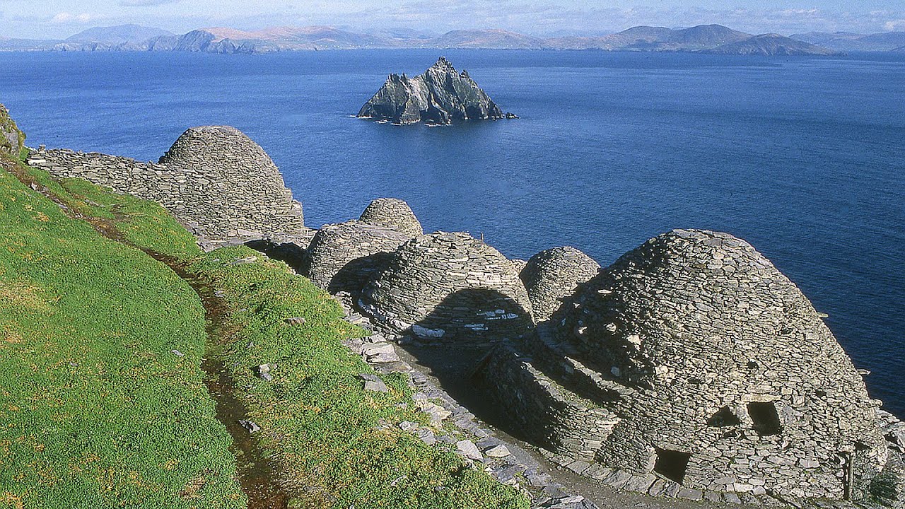 Visit of Minister Patrick O Donovan to Skellig Michael June 18 2021