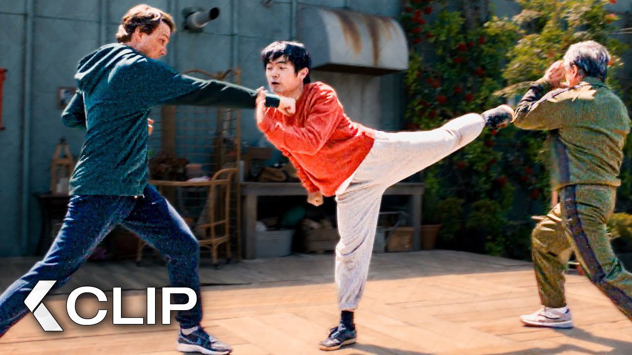 Jackie Chan et Ralph Macchio aident Li à dominer le tournoi - KARATE KID: LEGENDS Clip