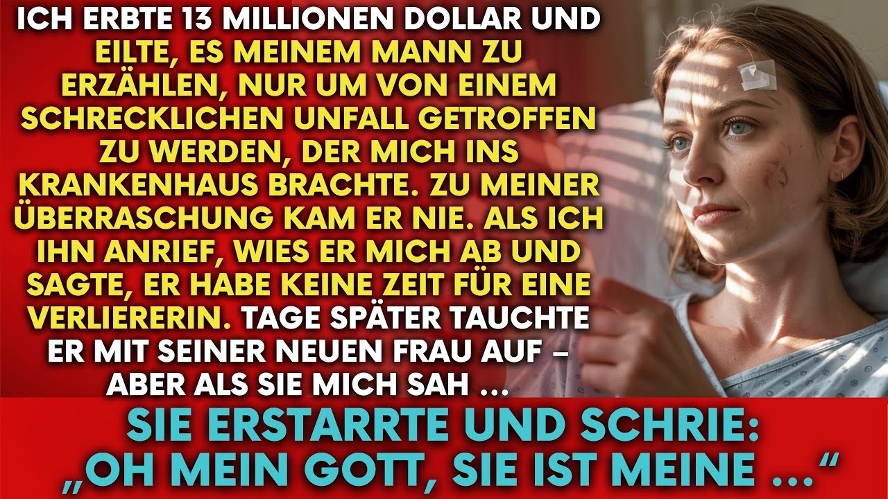 Ich erbte 13 Millionen Dollar, doch ein Unfall enthüllte den grausamen Verrat meines Mannes