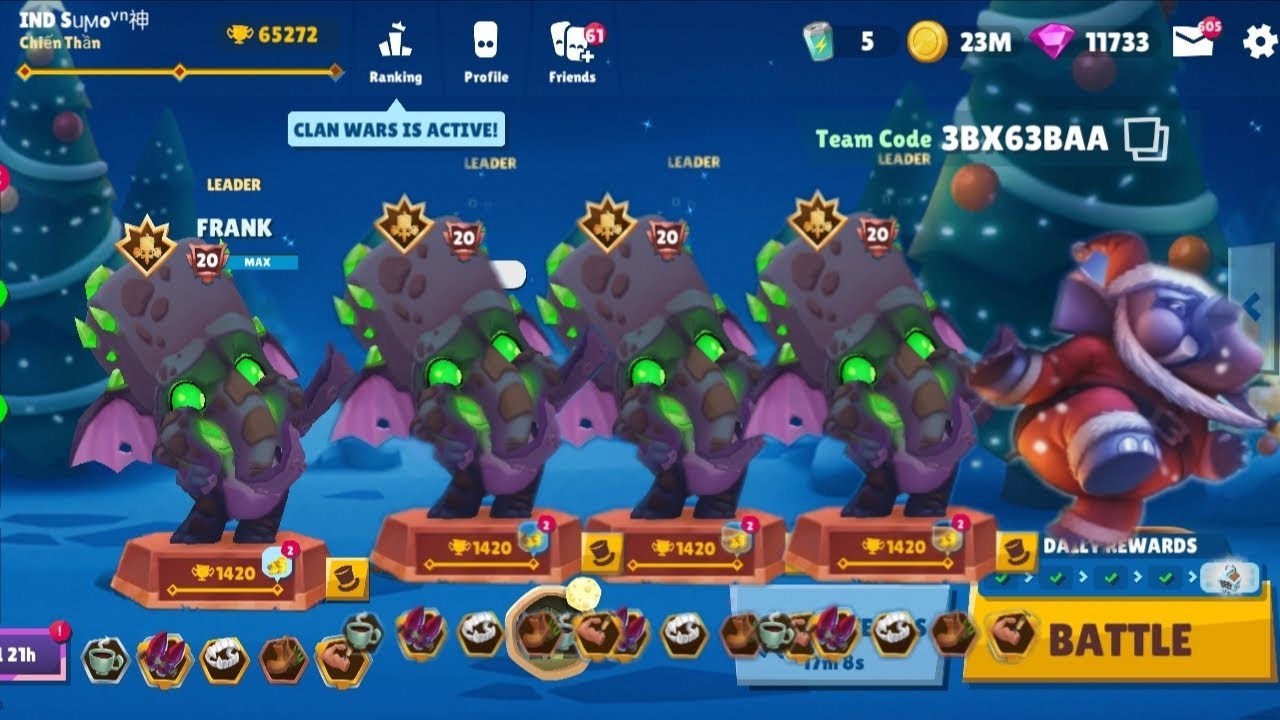 Frank Level 20