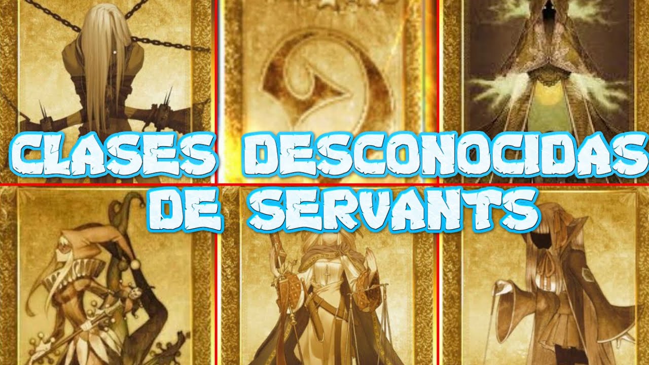 FATE SERIES: Clases Desconocidas de Servants