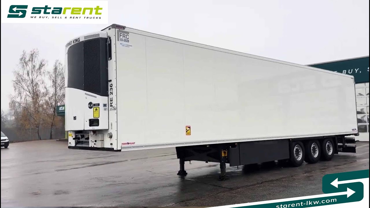verkauft - Schmitz ThermoKing SLXi300 Doppelstock Palettenkasten Pharma TR25304 www.starent-lkw.com