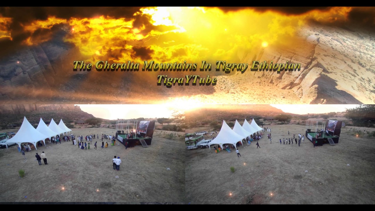 Gheralta In Near Hawzen Town. The Heart of Tigrai, Northern Region of Ethiopia