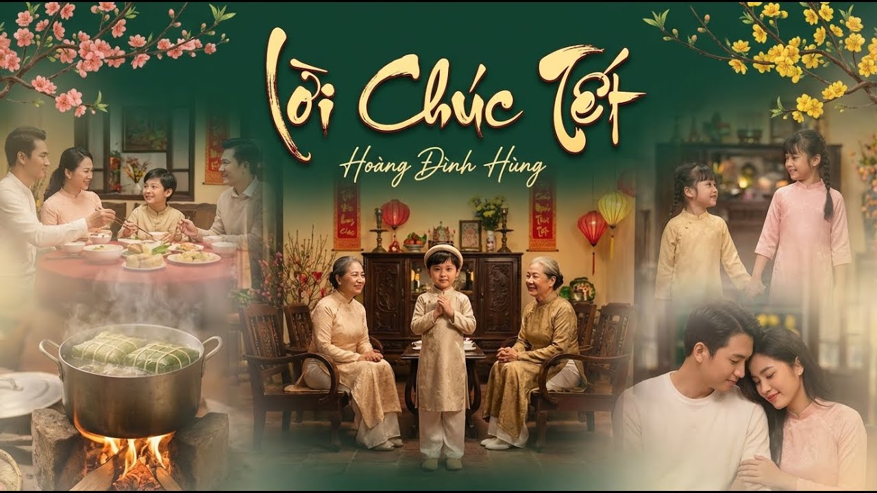 LỜI CHÚC TẾT – Hoàng Đình Hùng (MV Official) | Nhạc Tết Gia Đình 2026. Mừng xuân mới kính chúc...