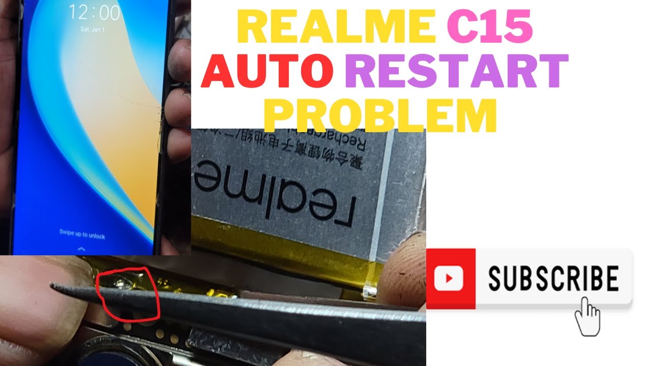 realme c15 auto restart problem
