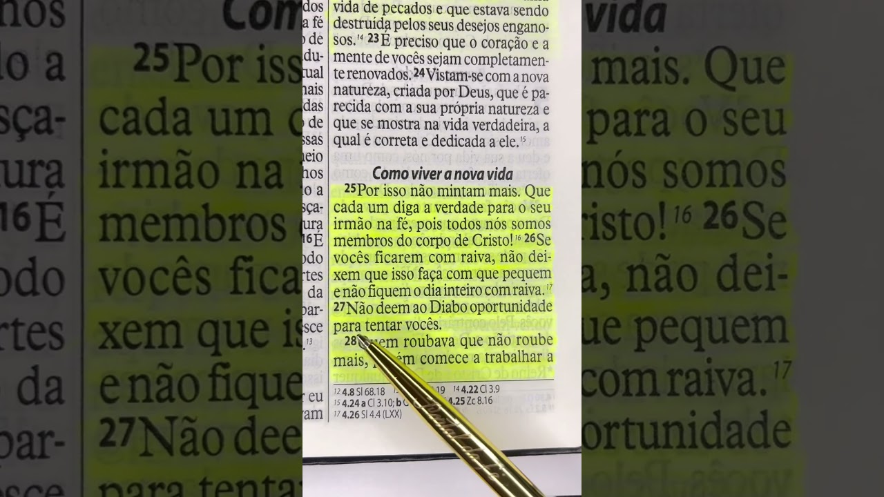 Ef&eacute;sios 4: 25-32