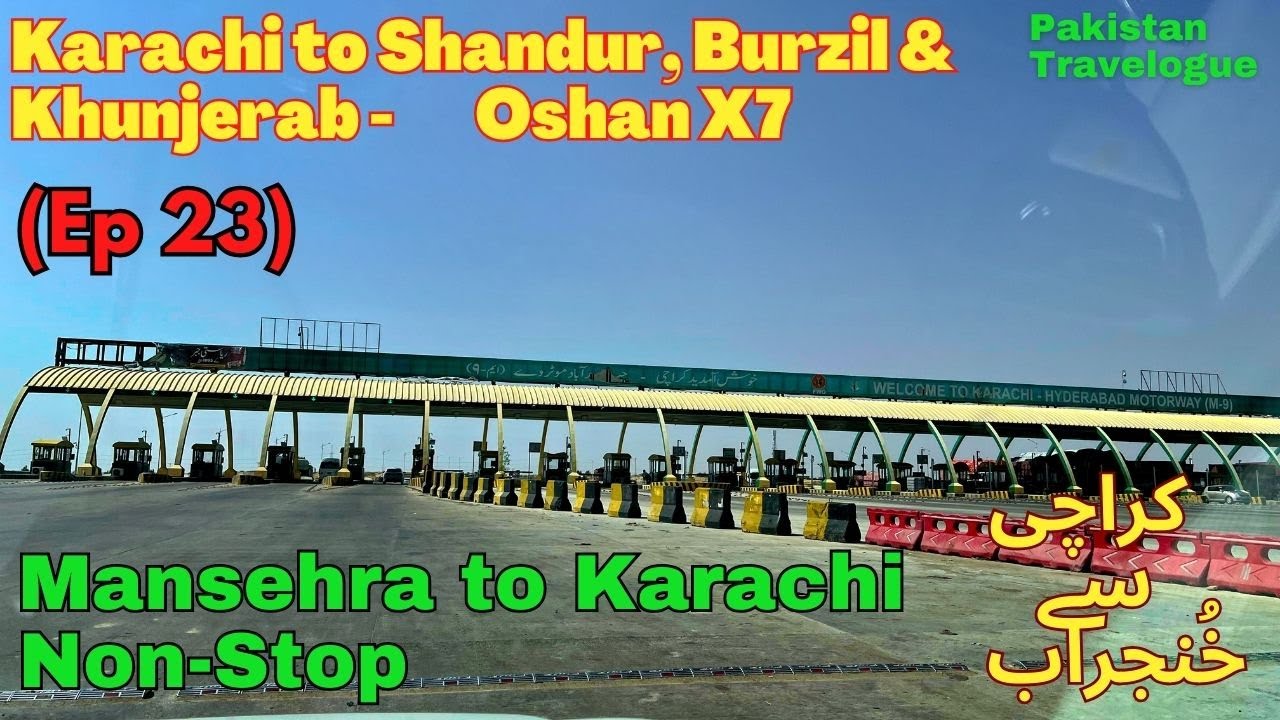 (EP23) Mansehra to Karachi Non-Stop | Oshan X7 Pakistan Road Trip